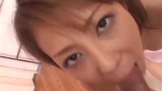 Sakurako tries large cock