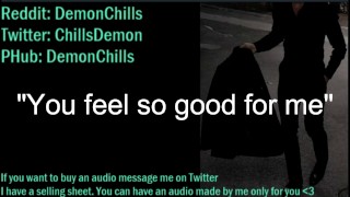 DOM DIRTY TALK AUDIO - "You feel so good for me" I came so much