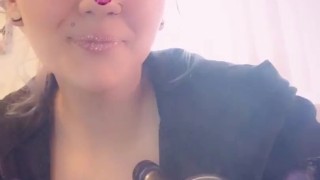 milf smoking weed and masturbating complation