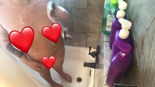 POV : You’re Spying on me in the shower(full 8:15 uncensored on OnlyFans)