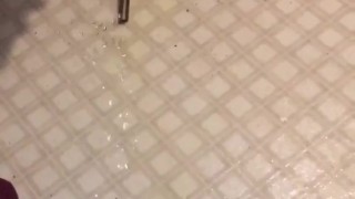 I pissed across the laundry room 