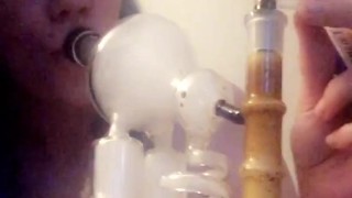 420 smoking naked