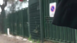 Passeggiata nella strada