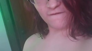 Dildo sucking like a good girl