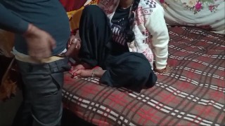 Indian sweet girl hot fuck with step brother