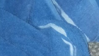 Jerking off outside