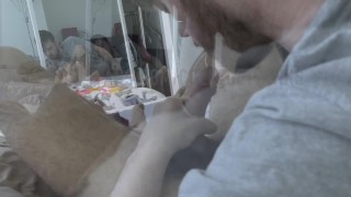 Had to Get Him Up For Class Somehow: Deepthroat and Cum