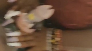 Sissyslut Gets Pounded in Missionary (Chastity Cage) 