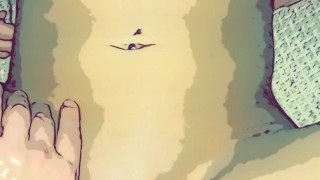 Cartoon porn close up