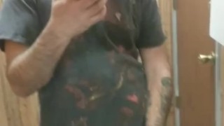 Trying not to get caught jerking it at work 