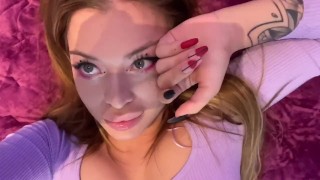 bitch washes pussy and shaves pussy