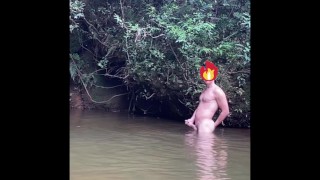 Self Pleasuring in the wild.