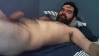 Love when it hits my beard! Cum on cam!
