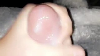 Late night snapchat video of me moaning and cumming all over myself after I get off work