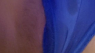 Latin pussy close up. Wet pulsating orgasm. Playing with my new clit sucking toy.