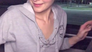 OtakuJennii trying out her new vibrating panties at the grocery store! HD (Vertical Video)