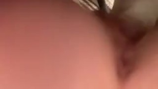 Horny solo fuck