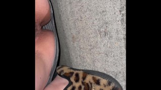 Dripping wet with grool and nice gaping pee 