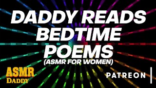 ASMR Daddy Reads Bedtime Poetry (Audio for Women)