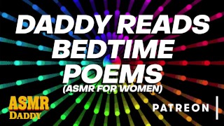 ASMR Daddy Reads Bedtime Poetry (Audio for Women)