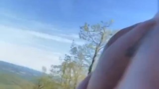 Risky Interracial Sex Outdoors In Public Fully Naked