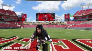 Alexandria Wu’s Sexy Super Bowl Halftime Show Promo 