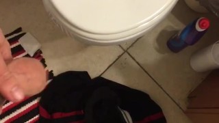 Hand job before shower