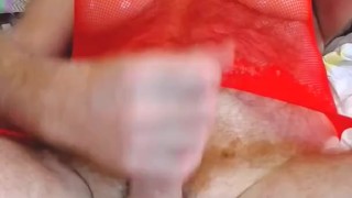 Getting asshole and mouth filled with dildos till erect cock spit cum - Reload