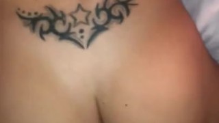 First time Anal creampie for hot blonde