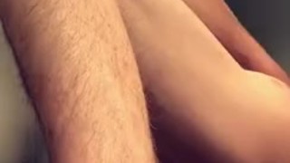 Hot jock milks pussy