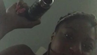 Ebony creamy pussy