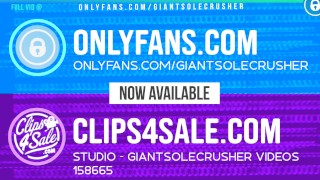 Big Dick, Big Feet, LOTS OF CUM