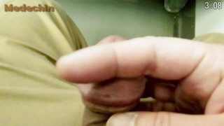 When I was PLAYING with MY PENIS on the TRAIN, I inadvertently EJACULATED!!