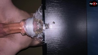 Verbal Guy Fucking Fleshlight While Moaning Until Dripping Cum - 4K