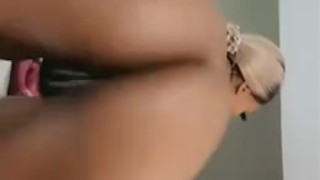 Phat ass ebony twerk