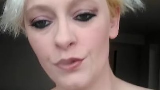 Las Vegas Slut teases at window