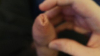 Playing with my Foreskin!
