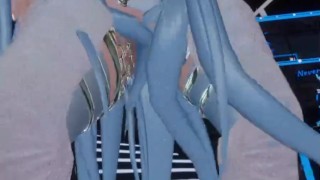 VRChat POV lap dance from a pretty neko girl