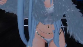 VRChat POV lap dance from a pretty neko girl