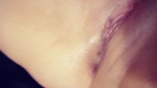Teasing My Pussy with a Thick Cucumber And Squirting (Part 1)