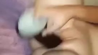 Teen girlfriend fucks Jason Luv dildo again