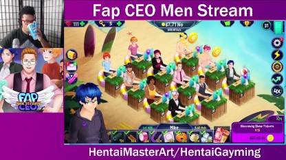 Nurse becomes the paitient?! Fap CEO Men stream #50 W/HentaiGayming