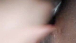 Chubby ebony bbw solo nut #2