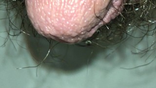 ULTRA CLOSE-UP GOLD PISS ACTION - LEAKS FROM MY PEE HOLE AND PAYS VISIT TO TOILET HD 4K