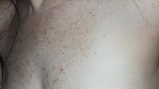 Pierced lactating breasts