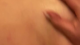 Mistress filming sub while pegging his ass up close