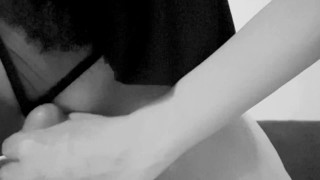 Explode on her pussy while she squirt so hard