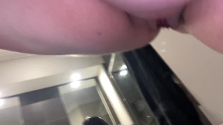 Extreme pussy stretched wide and creamy