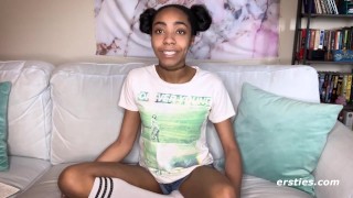 Ebony Beauty Kitty Showing Off Her Hot Body