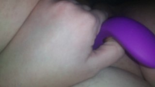 Playing with new toy